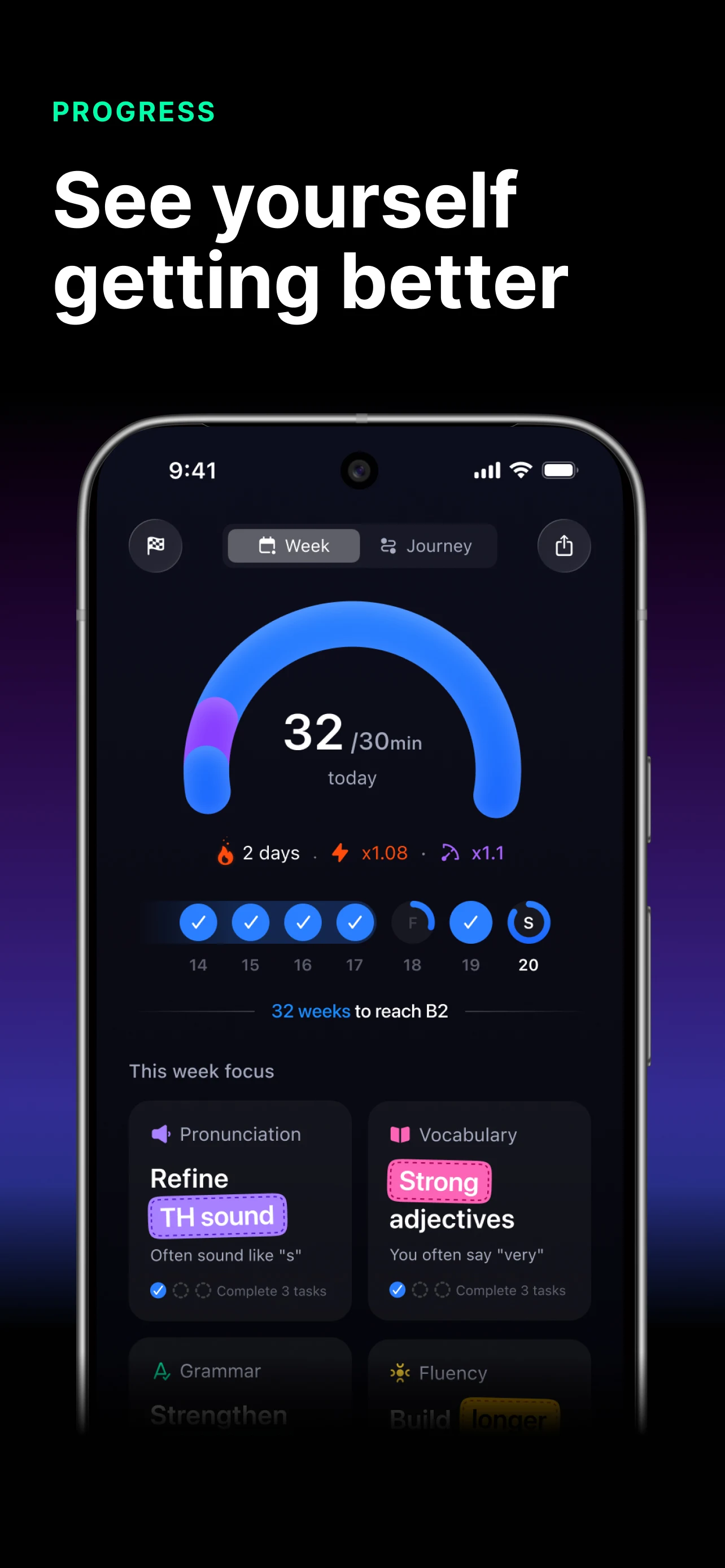 Fluently: AI Language Learning screenshot